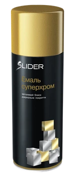 Емаль ХРОМ LIDER 400 мл, Золото