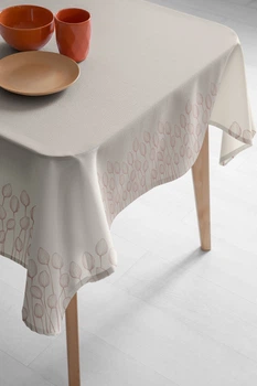 Скатертина Lotus Home 120107964 140*240 см Бавовна Бежевий