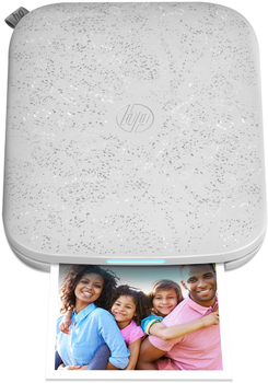 Фотопринтер HP Sprocket 3x4" Grey (HPISP3X4W)
