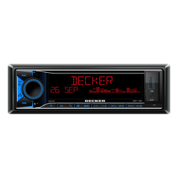 Автомагнітола 1DIN Decker MDR-112 BT