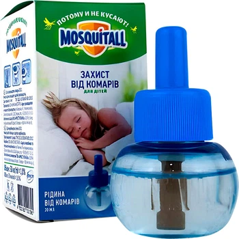 Рідина для електрофумігатора Mosquitall для дітей 30 мл 45 ночей (4820185021395)