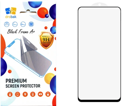 Захисне скло Drobak Frame A+ для Samsung Galaxy A55 5G Black (171756)