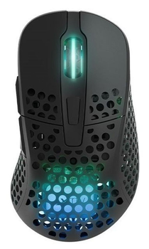 Миша бездротова Xtrfy M4, WL/USB-A, RGB, чорний 299459