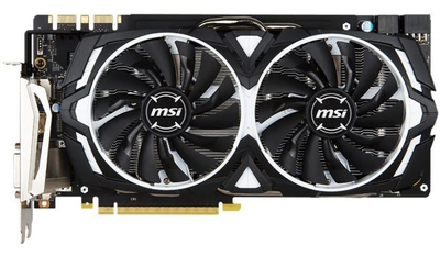 Відеокарта MSI GTX 1080 8Gb Armor OC (GTX 1080 Armor 8G OC) Б/У 305868