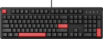 Клавіатура механічна Lemokey X3 104Key, Keychron Brown, USB-A, QMK/VIA, Hot-Swap, EN/UKR, RGB, чорний 301173