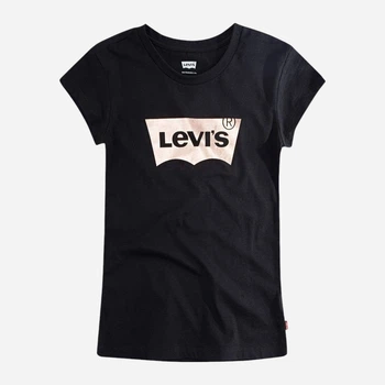 Детская футболка для девочки Levi's 95175931 110 см Черная (1159830873)