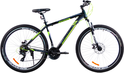 Велосипед Ardis Norman 29" 21" 2024 Черно-салатовый (02531-С-21)