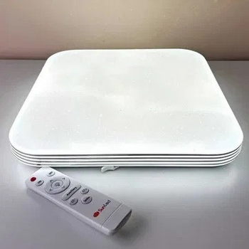 Светильник светодиодный S-Led Квадрат с декором Crome 50W С пультом управления SmartLed