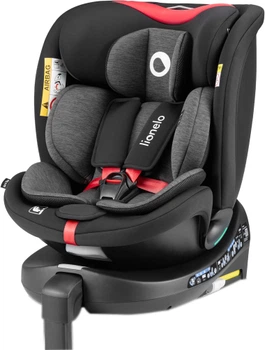 Дитяче автокрісло Lionelo NAVY I-size BLACK RED (LO-NAVY I-size BLACK RED) 