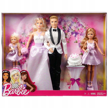 Набір ляльок Barbie Ultimate Wedding JCW41 (194735277711)