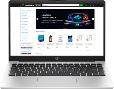Ноутбук HP 245 G10 (A3DU4ES) Turbo Silver