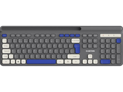 Клавіатура Canyon HKB-W03 Grey (CNS-HKBW03DG)