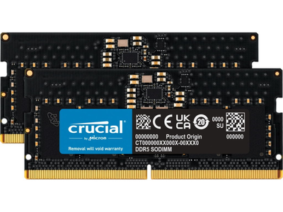 Пам'ять для ноутбука Crucial DDR5 SO-DIMM 2x8Gb CT2K8G56C46S5