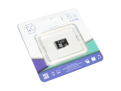 Карта пам'яті T&G 8 GB microSDHC Class 10 (TG-8GBSDCL10-00)