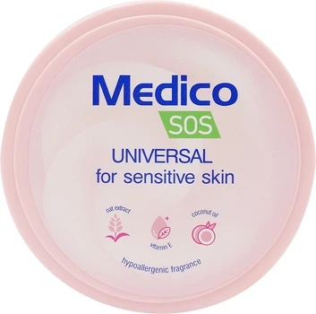 Універсальний крем для тіла Aroma Medico SOS Universal For Sensitive Skin для чутливої ​​шкіри 145 мл (3800013558225)