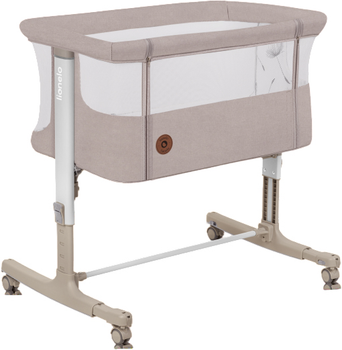 Кроватка приставная Lionelo Aurora Beige Cappuccino (LO-AURORA BEIGE CAPPUCCINO)