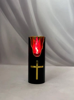 Свічка Led Subito С708 12.5 см. (Чорна)