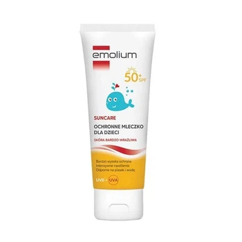 Солнцезащитное молочко для детей, Emolium Suncare SPF 50+, 125 мл