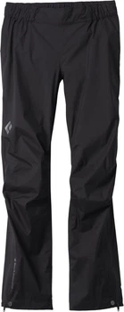 Штаны женские Black Diamond Stormline Stretch Full Zip Rain Pants, L - Black (BD TC2Z.015-L)