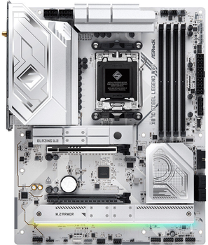 Материнская плата ASRock X870 Steel Dragon WiFi (sAM5, AMD X870, PCI-Ex16)