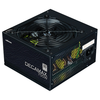 Блок питания Zalman Decamax (700W) 85%, 80 Plus, 120мм, 1xMB 24pin(20+4), 1xCPU 8(4+4)+4pin, 3xMol
