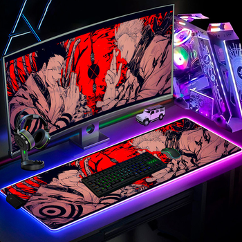 Большая игровая поверхность BauTech с RGB-подсветкой магическая битва разноцветный (1015-719-00)