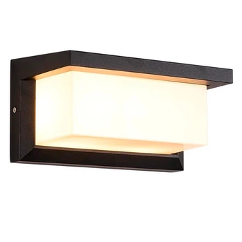 Фасадний LED-світильник BauTech Мінімалістичний Чорний (1015-680-00)