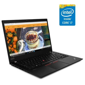 Ультрабук Lenovo ThinkPad T14 Gen 1 / 14" (1920x1080) IPS Touch / Intel Core i7-10610U (4 (8) ядра по 1.8 - 4.9 GHz) / 24 GB DDR4 / 480 GB SSD / nVidia GeForce MX330, 2 GB GDDR5, 64-bit / WebCam б/у
