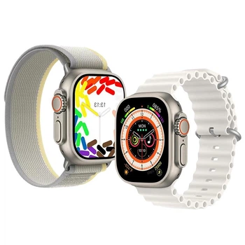 Смарт годинник JW10 ULTRA 3 з 2 ремінці Smart Watch з українським меню（Сірий）