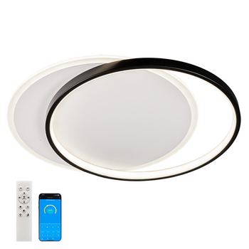 Потолочная LED люстра 44W с пультом и приложением Levistella круглой формы 3000-6500К IP20 7871029