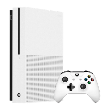 Набор Консоль Microsoft Xbox One S 1TB White Б/У + Геймпад Беспроводной Version 2