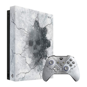 Набор Консоль Microsoft Xbox One X Gears 5 Limited Edition 1TB Light Grey Б/У + Геймпад Беспроводной Gears Of War Version 2