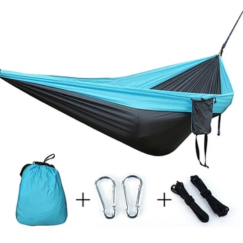 Підвісний нейлоновий туристичний гамак Travel hammock (55421412535)