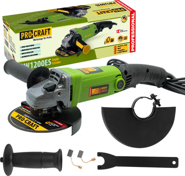 Углошлифовальная машина ProCraft PW1200ES 125 мм (012004Procraft)
