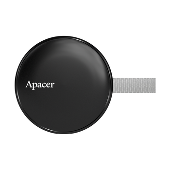 Портативний SSD Apacer Magnetic AS725 1 TB USB 3.2 Gen.2 Type-C MagSafe Black (AP1TBAS725B-1)