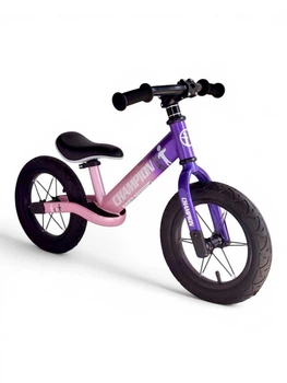 Детский беговел двухколесный SP-Sport Champion NN12 Pink-Purple