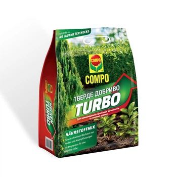 Тверде добриво COMPO TURBO® миттєвого ефекту для швидкого зростання 4 кг (A-028909)
