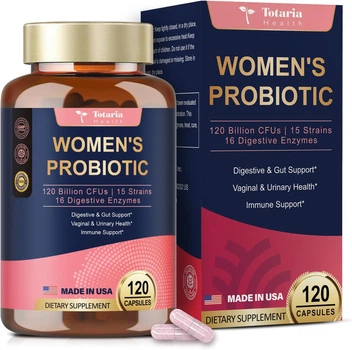 Добавка преміум-класу для жіночого благополуччя Totaria Probiotics for Women 120 капсул