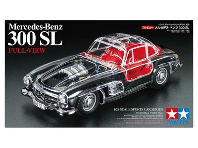 Збірна модель 1/24 Автомобіль Мерседес-Бенц 300 SL «Повний огляд» Tamiya 24366