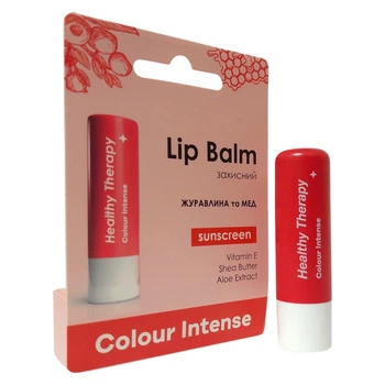 Гигиенический бальзам для губ Клюква и мёд защитный Colour Intense