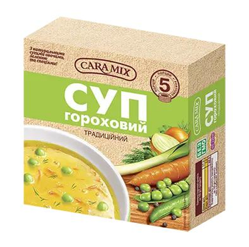 Суп гороховий брикет ТМ Caramix 150г