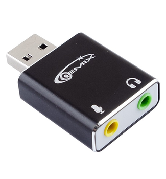 Звукова карта USB 2.0, 7.1, Gemix SC-01, Box
