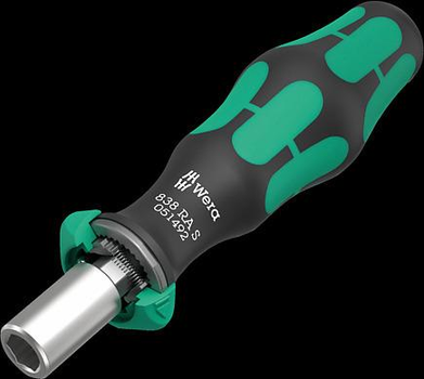Wera 838 RA S ручка-бітотримач з тріскачкою 1/4" 05051492001