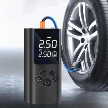 Автомобильный портативный компрессор Air Pump A6 для подкачки шин 9038