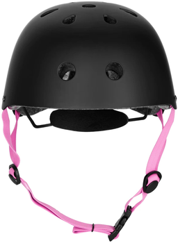 Шолом Nils EXTREME MTW001-1 L 58-61 см Чорно-рожевий (16-70-338) (5907695584721)