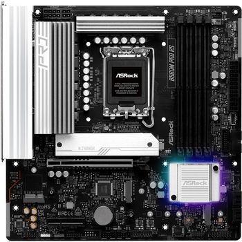 Материнская плата ASRock B860M Pro RS (LGA1851, B860, PCI-Ex16) (90-MXBRP0-A0UAYZ)