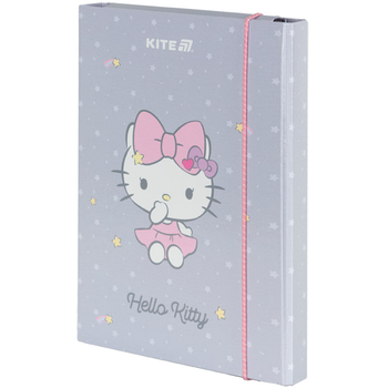 Папка для зошитів на гумці B5 Kite Hello Kitty HK25-210-1, картон 4063276229984