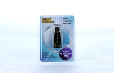 Звуковая карта USB 3D Sound 5.1 Dynamode 24 бит 96 кГц