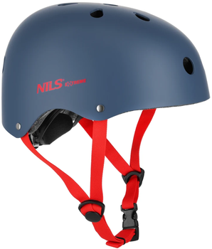 Kask Nils EXTREME MTW001-1 XS 48-52 cm Szaro-czerwony (16-70-347) (5907695586237)
