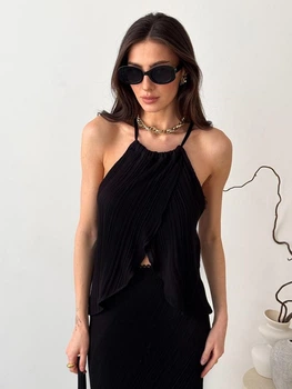 Топ женский ARTKNIT Loren 39566 S Черный (4823093470996)